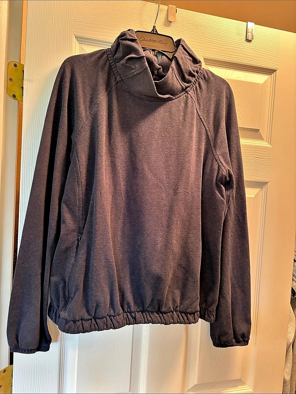 Vintage Lululemon Jacket with mock neck and zipper pockets
